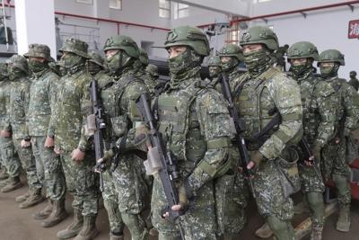Taiwan's Tsai thanks troops after China military maneuvers
