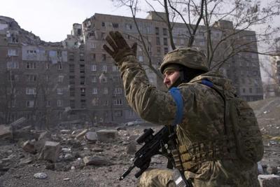 Oscar nomination for '20 Days in Mariupol,' AP's first, comes as bombs fall on filmmaker's hometown