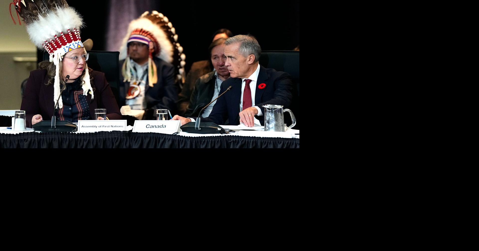 Carney, premiers meet with First Nations leaders ...