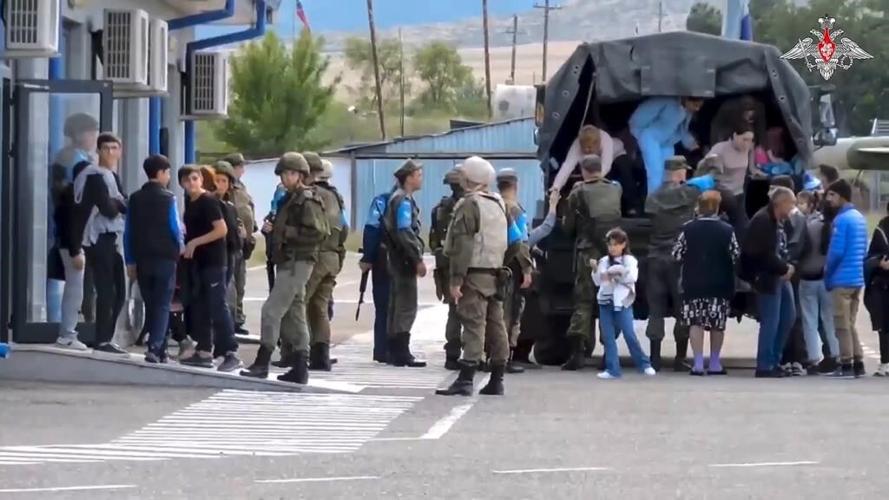 Talks held on the future of Nagorno-Karabakh as Azerbaijan claims full control of the region