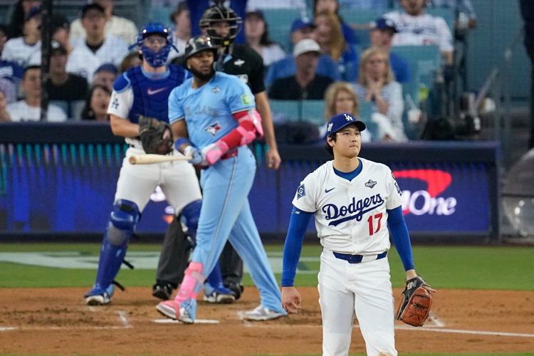 Guerrero homers off Ohtani as Blue Jays even World Series with 6-2 win over Dodgers in Game 4