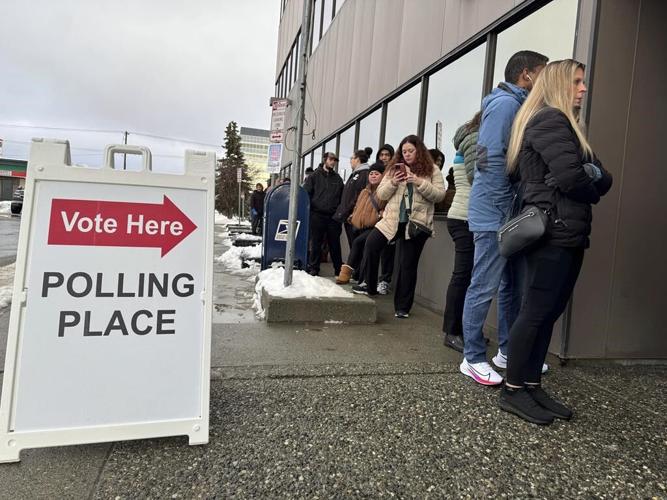Alaska voters deciding a hard-fought race for the state’s only US House seat, election issues