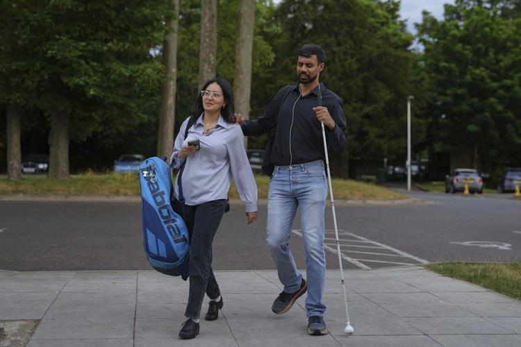 Blind tennis champion Naqi Rizvi lobbies for sport's awareness and Paralympic inclusion