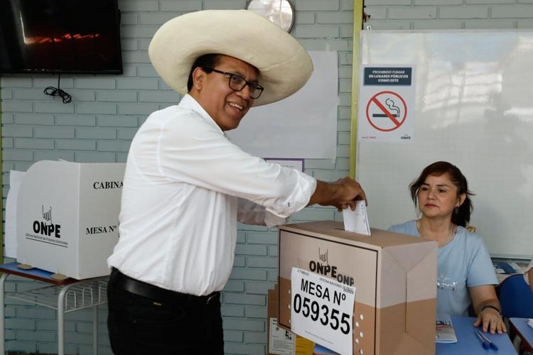 Peru election results delayed after thousands get a one-day voting extension