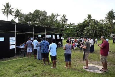 Fijians vote in election between 2 former coup leaders