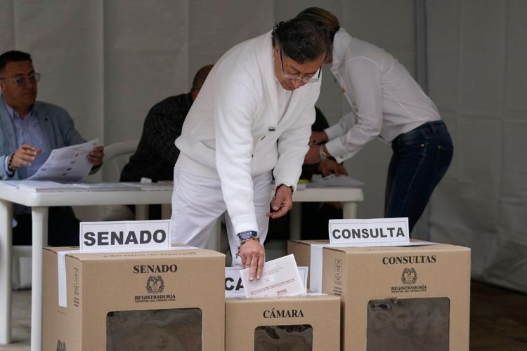 Colombians are electing a new Congress and choosing presidential candidates