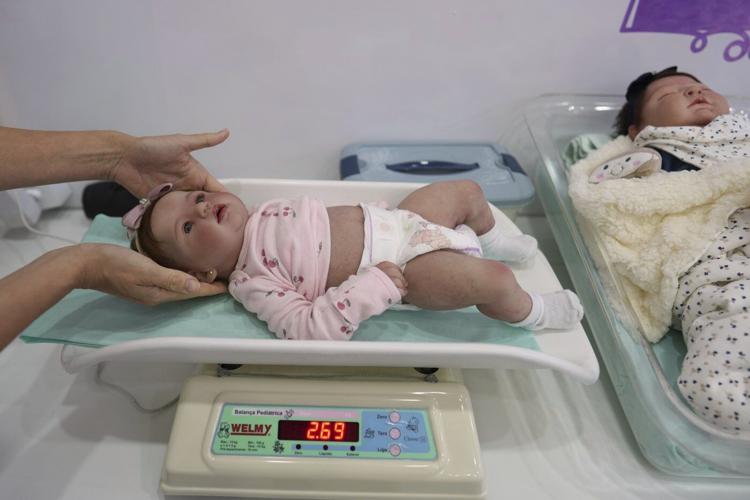 AP PHOTOS: 'Reborn mothers' gather in Sao Paulo for annual meet-up