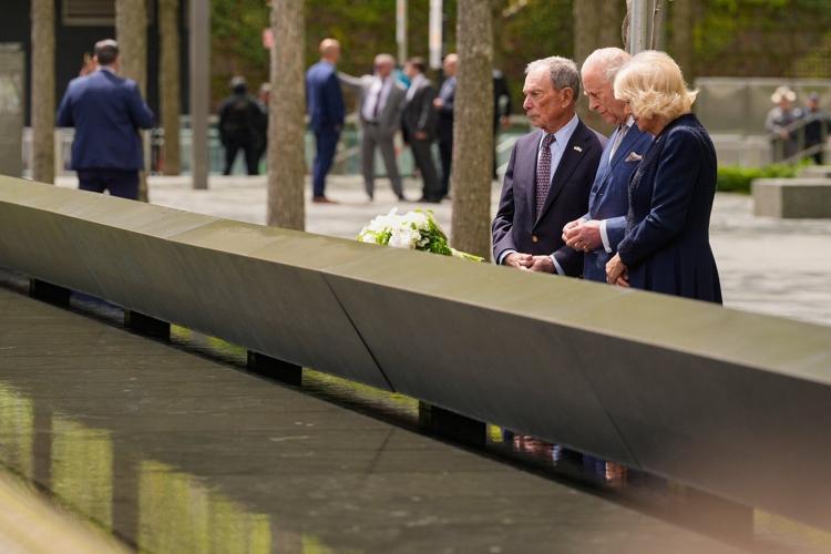 King Charles III and Queen Camilla kick off New York trip by honoring victims at the 9/11 Memorial