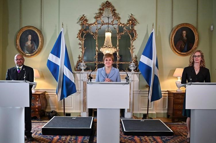 Scotland's leader resigns as he struggles to win support for weakened government
