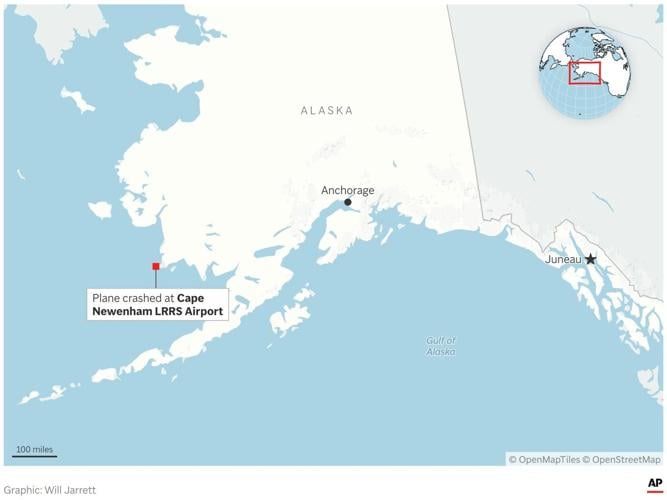 US Army Corps of Engineers chartered plane crashes near Alaska radar site, killing all 8 aboard