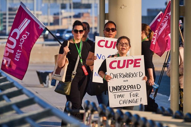 Air Canada flight attendants on strike, airline's flights cancelled
