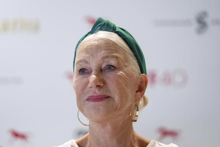 Helen Mirren visits Jerusalem for new film 'Golda,' says she is inspired by anti-government protests