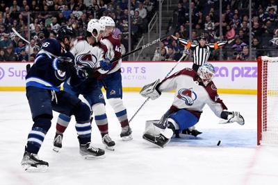 Jets top Avalanche 5-0 behind Hellebuyck, Wheeler's scintillating performances
