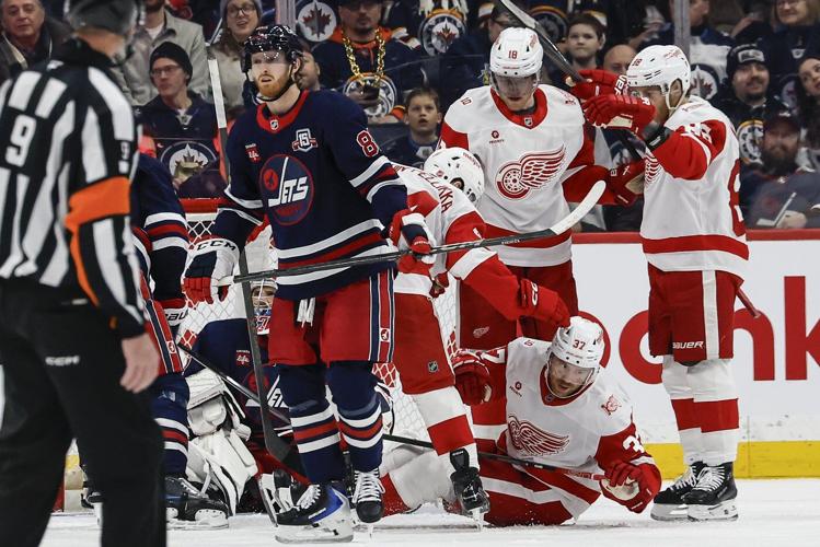 Jets 'embarrassed' with effort in 5-1 loss to visiting Red Wings