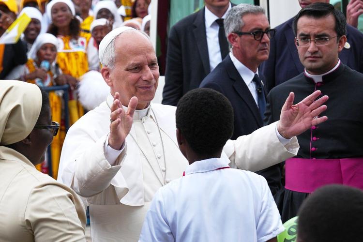 Pope calls for justice and closing income gap in Equatorial Guinea Mass with presidential family
