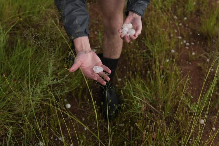 Ping, ping ping. Here's what it's like to drive into a big hailstorm in the name of science