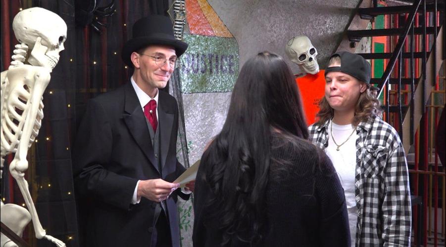 Former jail building draws couples for Halloween weddings in Ohio