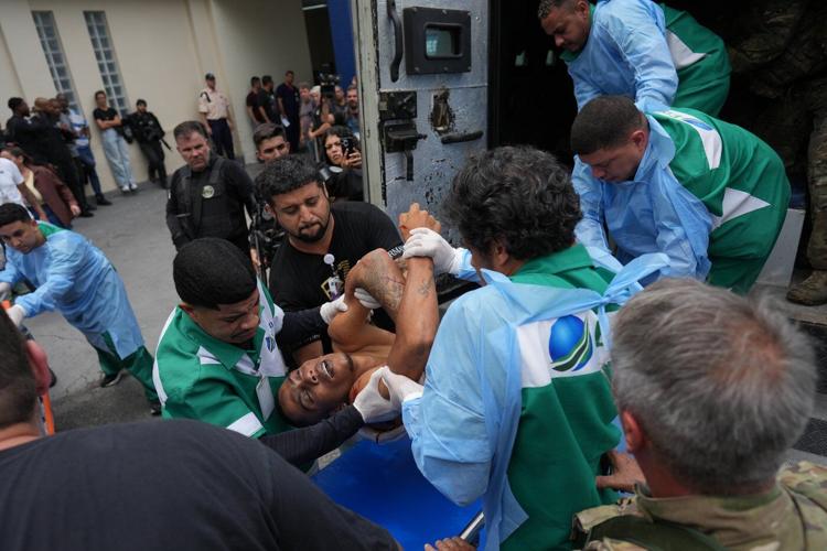 Huge Brazilian raid on Rio gang leaves at least 60 people dead and 81 under arrest