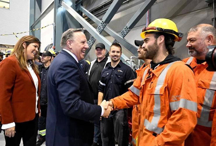 Quebec premier inaugurates vast Romaine hydro project on North Shore