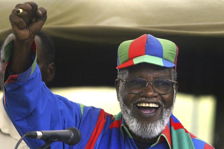 Namibian founding president Sam Nujoma is laid to rest and praised as the last African liberator