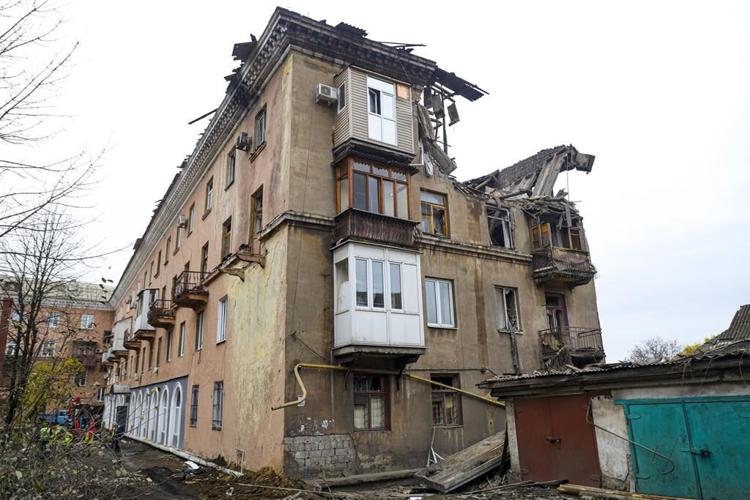 Ukraine's president accuses Russia of 'energy terrorism'