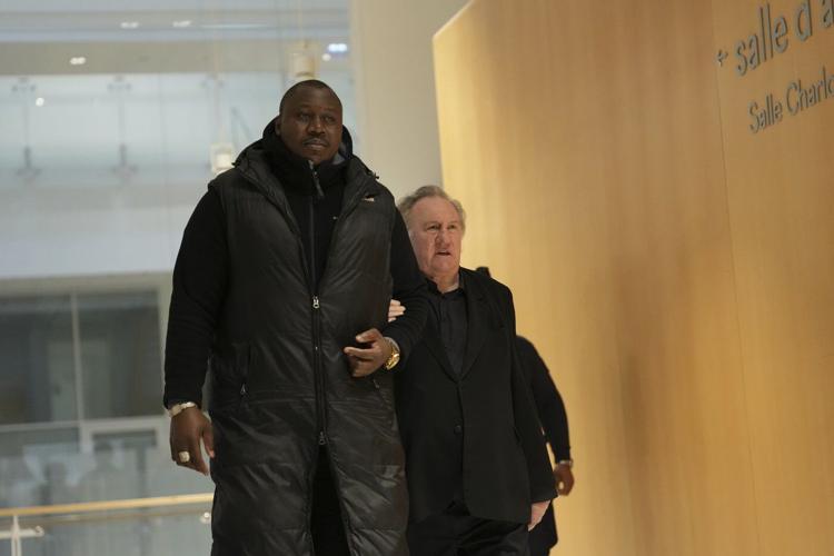 Accuser tells a trial that actor Gérard Depardieu groped her bottom and breasts on film set