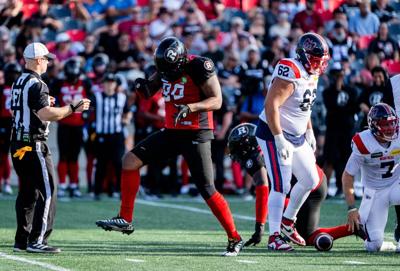 Redblacks sign ��ɫtv defensive lineman Cleyon Laing to one-year extension