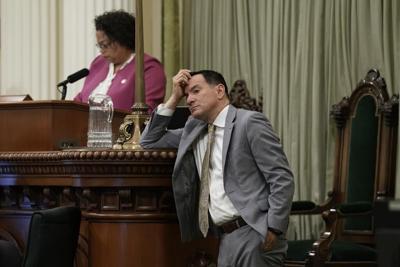 California Assembly Speaker Anthony Rendon is stepping down. He's not happy about how it happened