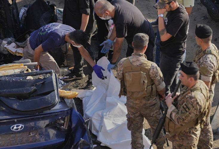 Israeli drone strike kills 1, injures 3 near Beirut