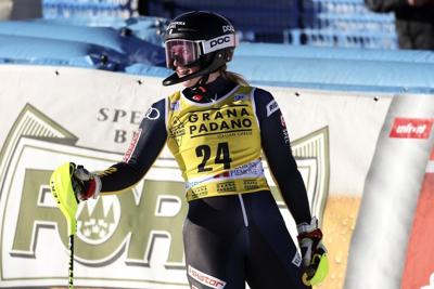 Holdener beats Shiffrin for 2nd World Cup slalom win