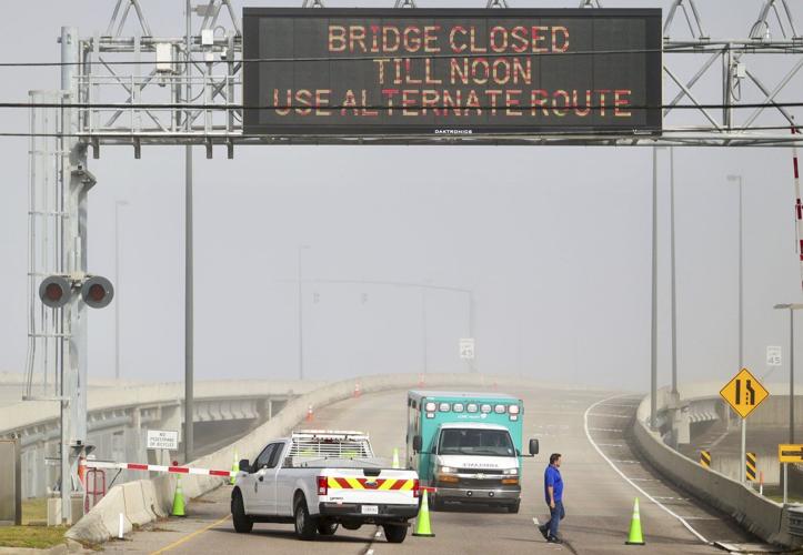 Multiple car crashes close 24-mile-long bridge outside of New Orleans after sudden fog