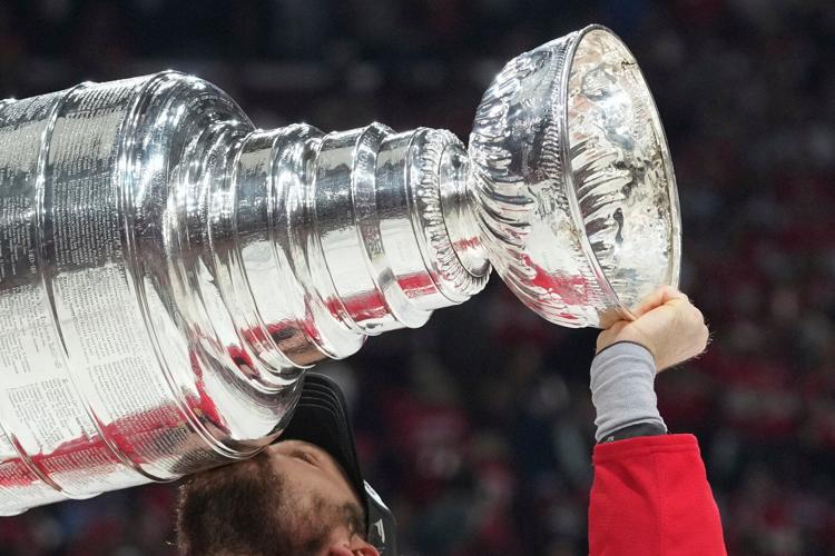 Stanley Cup damaged as the Florida Panthers celebrate a second straight championship