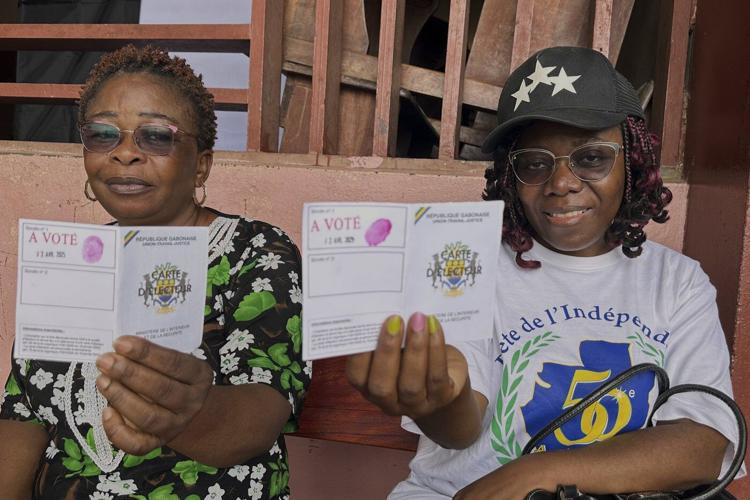 Voters in Gabon choose a new president in the first election since the 2023 military coup