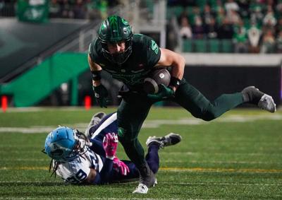 Riders top Argos 27-19 to clinch CFL's West Division