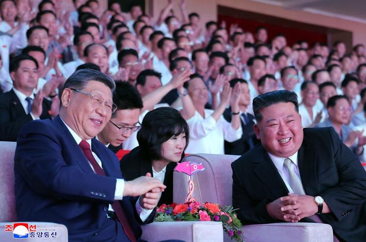 Xi and Kim push for greater ties between China and North Korea