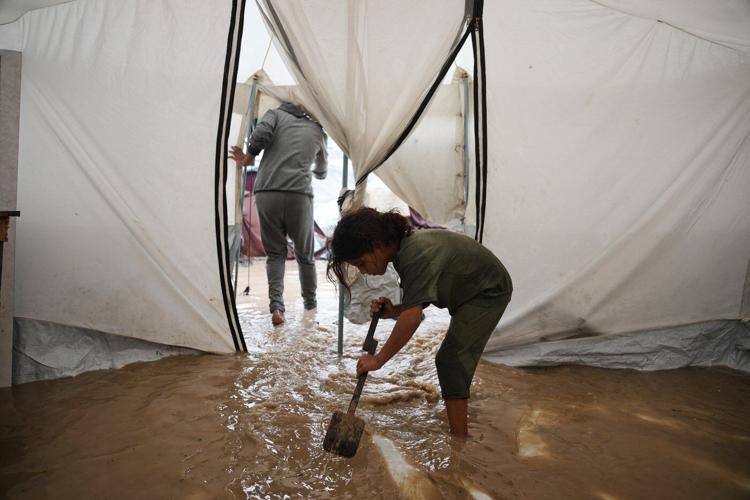 'Everything is soaked': Winter rains in Gaza bring new misery for Palestinians