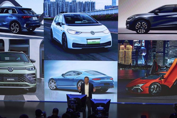 EVs in the spotlight as China claims a leading global role at Shanghai's auto show