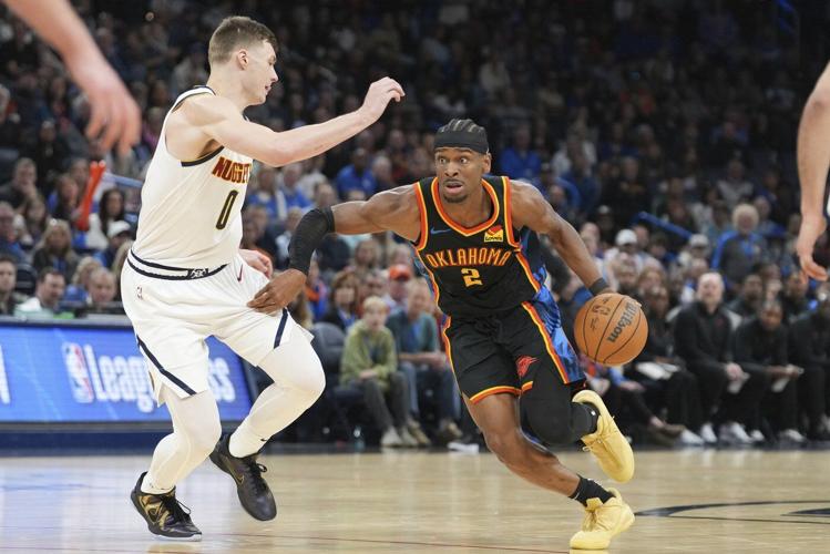 Gilgeous-Alexander scores 40 as Thunder top Nuggets 127-103 in matchup of West leaders