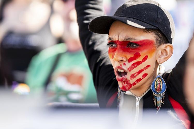 Protesters in cities across the US rally against Trump's policies, Project 2025 and Elon Musk
