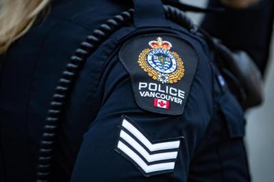 Vancouver cop charged after pedestrian struck in city's Downtown Eastside last year