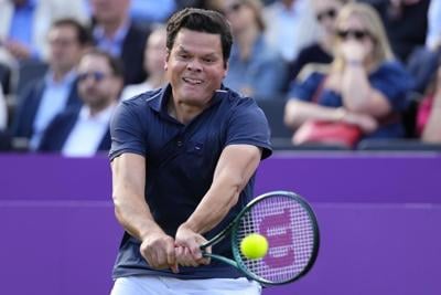 Canada's Raonic loses second-round match to Fritz at Queen's Club