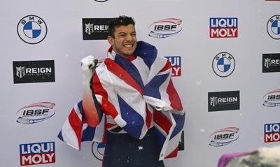 Hermann wins skeleton race, Kelly Curtis wins bronze for US