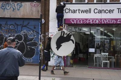 Banksy London Zoo mural offers clue to why wild animals have been appearing all over city