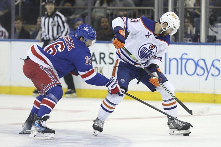 Arvidsson scores the winner as Oilers beat Rangers 3-1