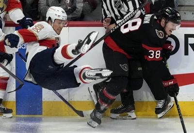 Senators pounce on Panthers, hang on for 5-2 win