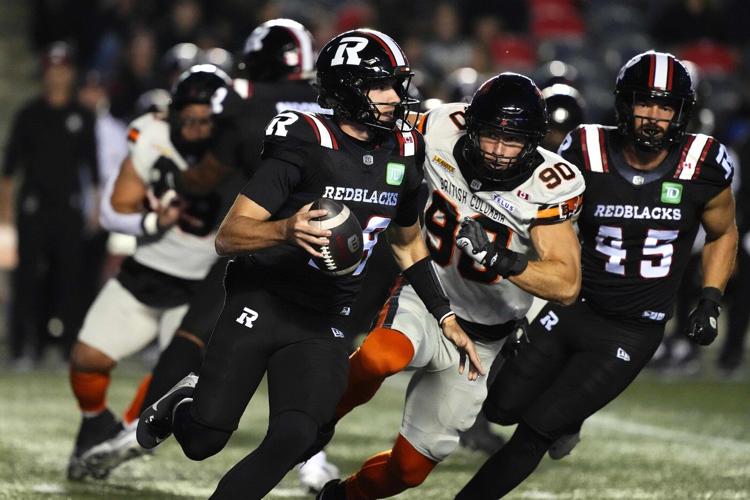 Redblacks rally in final quarter to knock off Lions 34-33