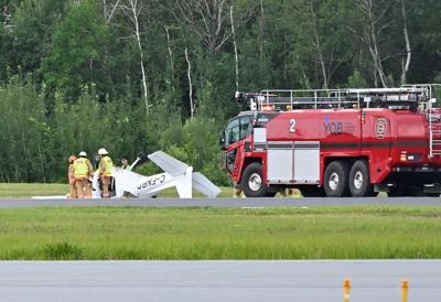 One injured after small plane crashes at Quebec City's Jean Lesage airport