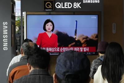 South Korea says North Korea has fired cruise missiles, adding to provocative run in weapons tests