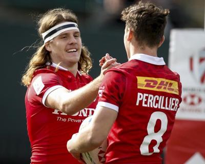Thomas Isherwood rocks mullet while providing spark for Canada's rugby 7s