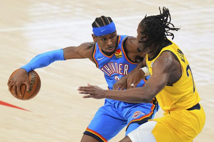 Game 2: Thunder open another big lead and keep control, topping Pacers 123-107 to even NBA Finals
